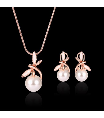 SET687 - Fashion Pearl Elegant Necklace Set